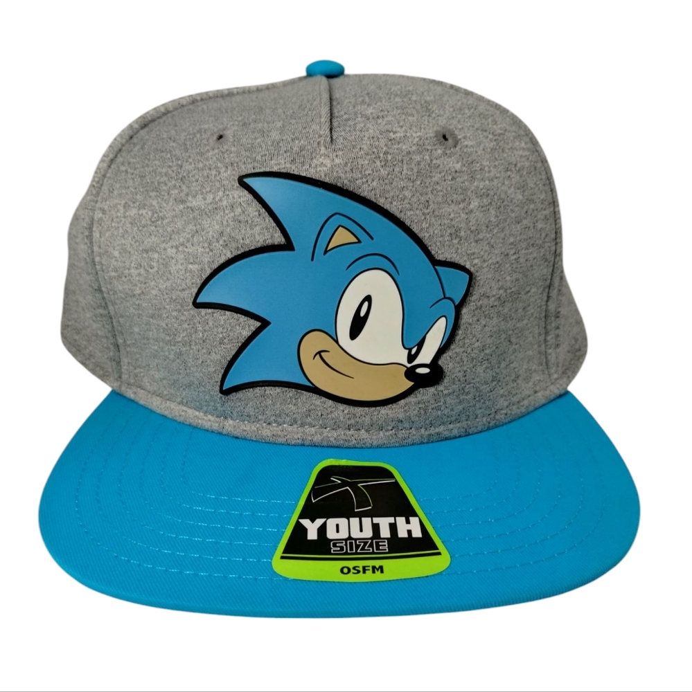 Sega Sonic the Hedgehog Strap back OSFA Adjustable Dad Hat Cap Licensed NEW